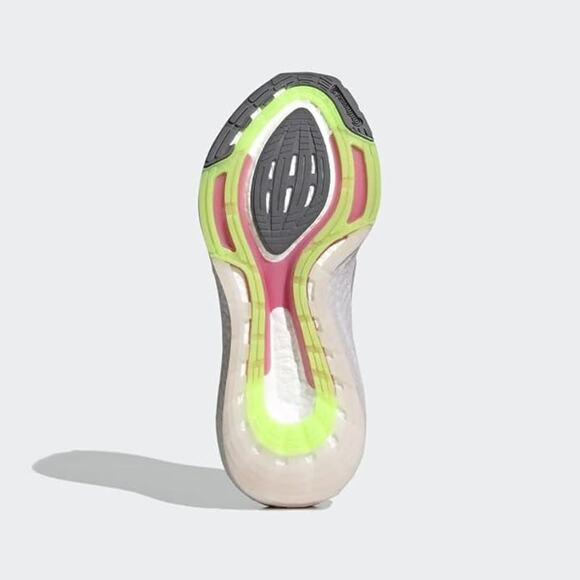 NEW Adidas Ultraboost 21 Women’s Running Shoes Lilac Lime Size 7 S23843 - Picture 5 of 8